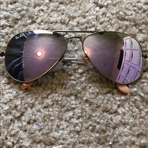 Purple ray bans